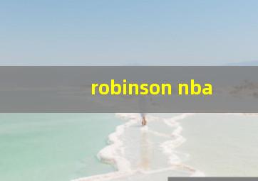 robinson nba